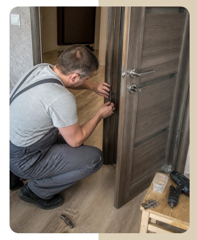 Замена дверных петель в Куйбышеве по цене от 2592 р. | ДвериЛегко-Кбш