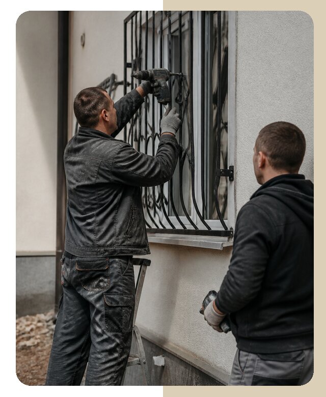 Установка наружных решеток в Куйбышеве от 5081 р. | ДвериЛегко-Кбш
